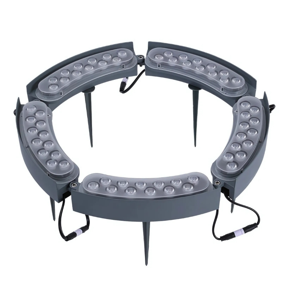 Ay Led Palmiye Ağaç ve Bahçe Dekoratif Aydınlatma Armatürü Su Korumalı 12W