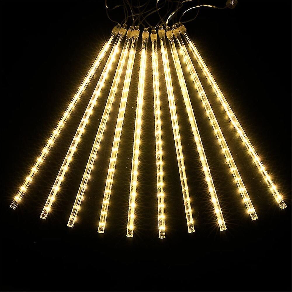 Dijital Meteor Animasyonlu Renkli Led Yılbaşı Ağaç Süsü 3 Metre Noel Meteor Animasyonlu Yılbaşı Süsü SNC-711 MAVİ