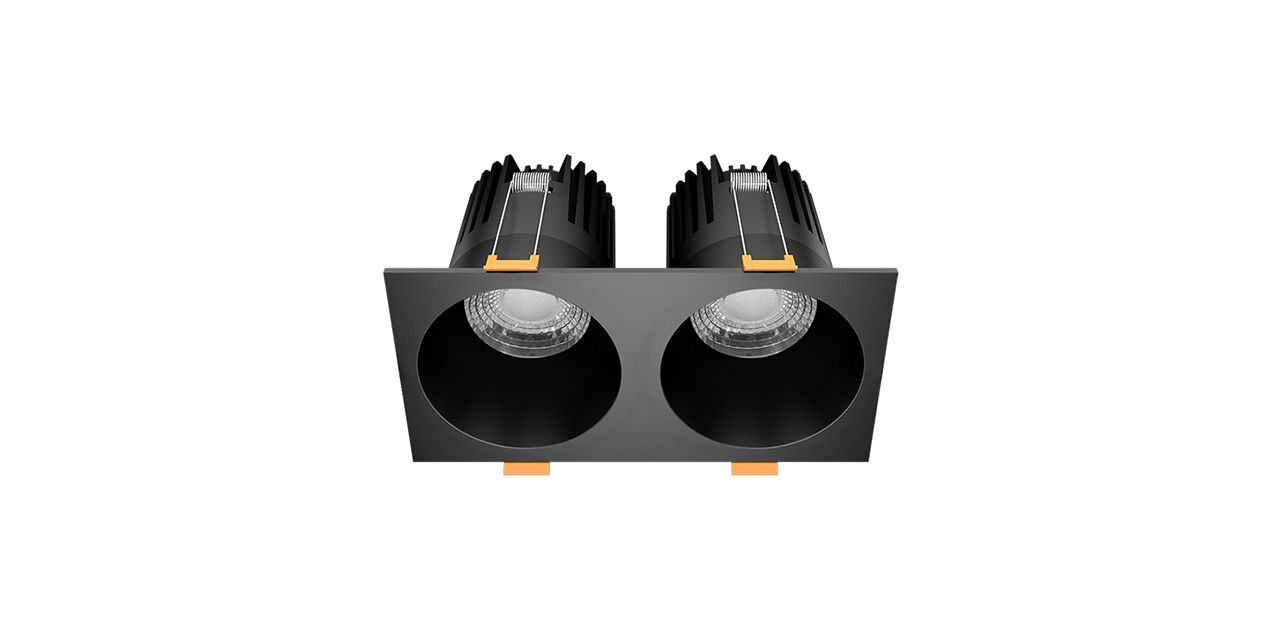 Goya 2x8 Watt İkili Kare Samsung Ledli Spot Armatür GY 1732-8
