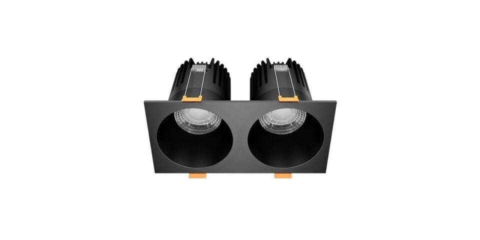 Goya 2x14 Watt İkili Kare Samsung Ledli Spot Armatür GY 1732-14