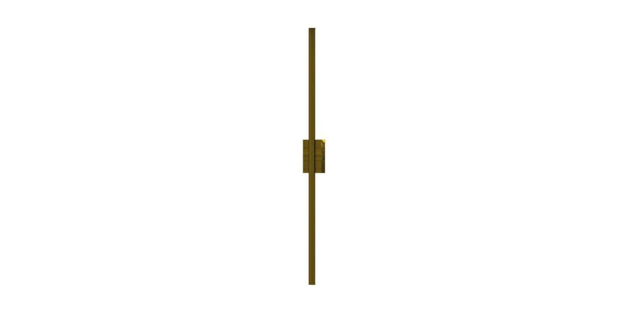 Goya 12W Düz Dekoratif Çift Yönlü Duvar Aplik Armatür 75CM GY 4207 Eskitme