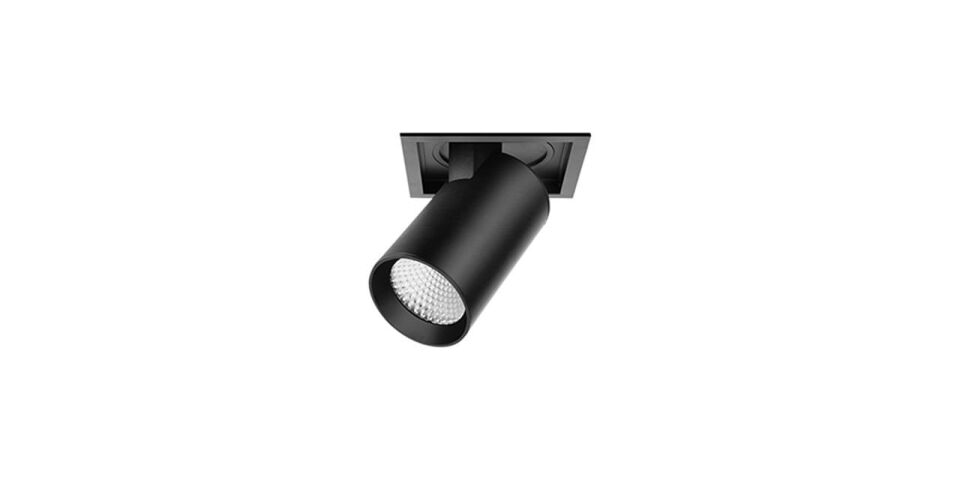 Goya 30 Watt Samsung Ledli Yuvarlak Cob Led Spot Mağaza Armatürü GY 3151-30 5000K (Kırık Beyaz) - Beyaz - Dimsiz