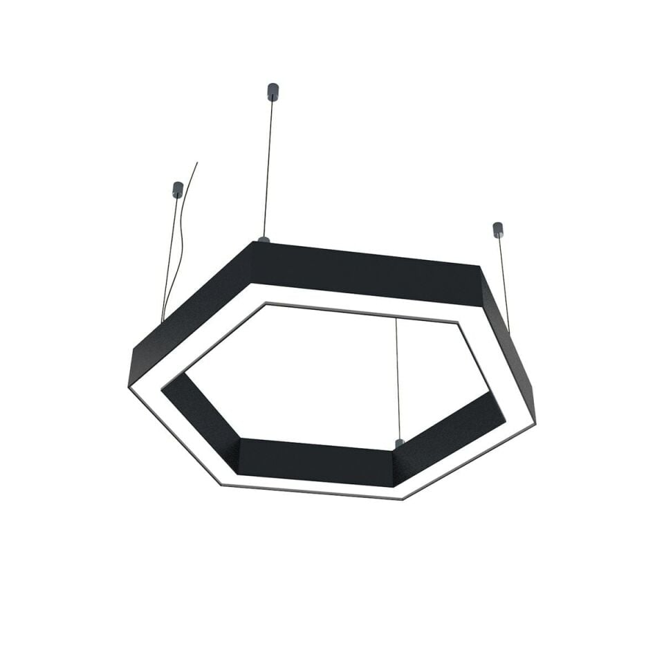 Altıgen Petek Linear Aydınlatma Modern Led Avize Petek Lineer Armatür