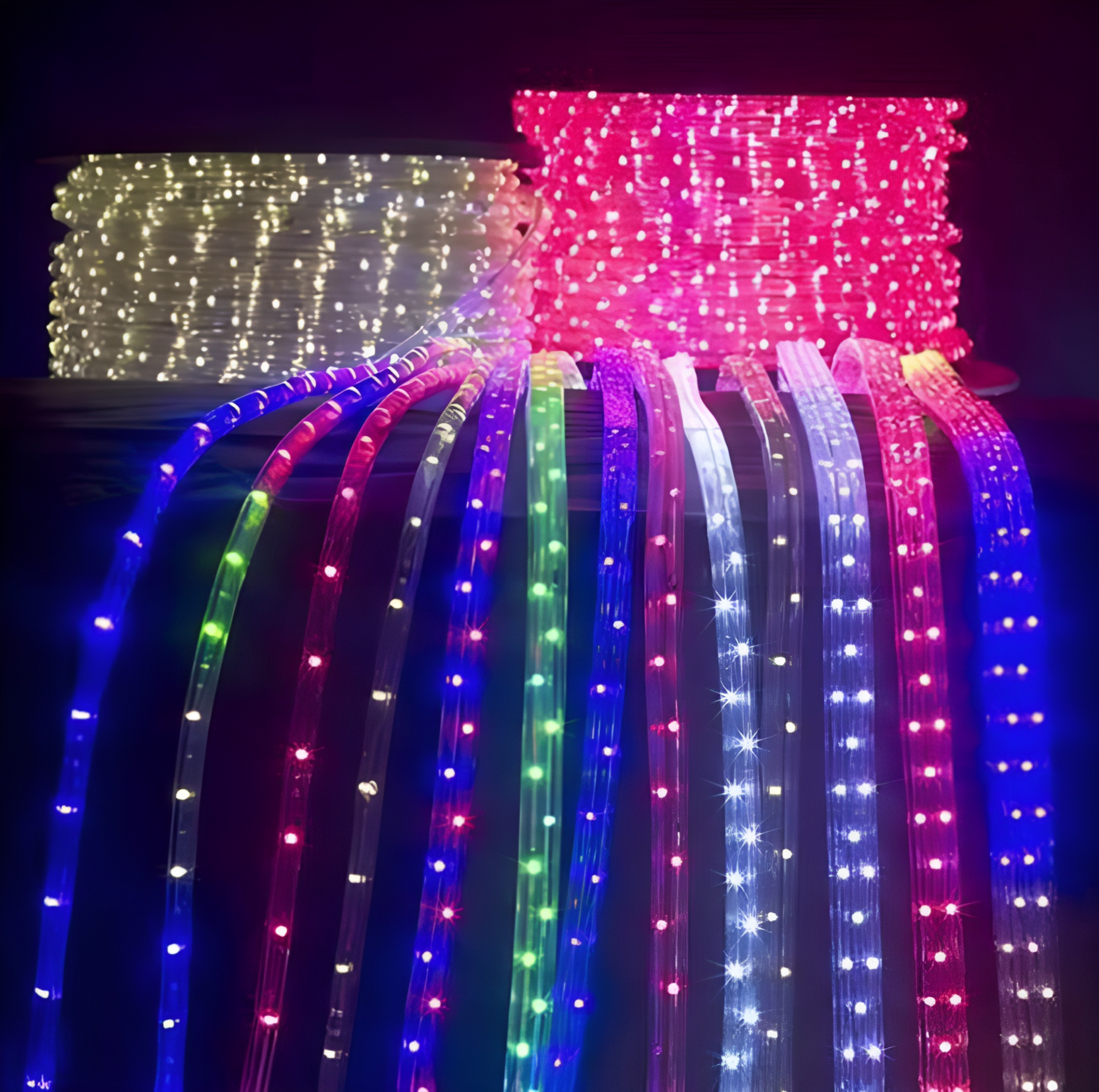 Hortum Neon 220V Led Aydınlatma 120 Ledli 100 Metre snc-817 YEŞİL