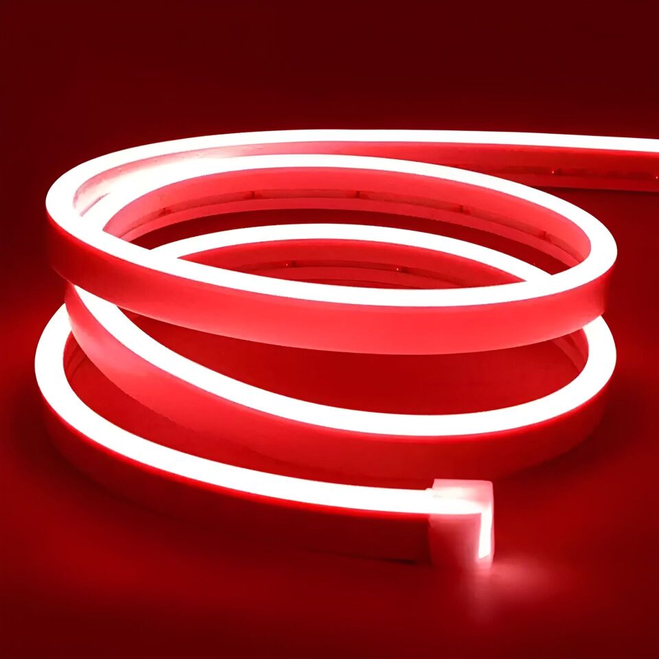 Neon Led Aydınlatma 12V 50 Metre SNC-818 KIRMIZI