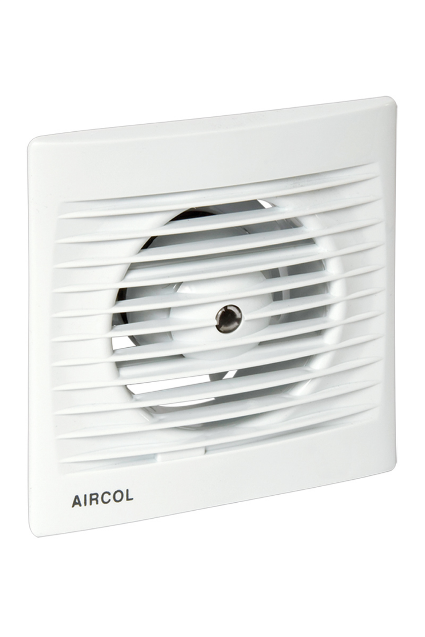 Aircol 100 Monofaze Tuvalet Banyo ve Mutfak Aspiratörü 12W 100m3/h
