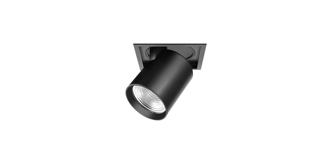 Goya 36 Watt Samsung Ledli Yuvarlak Cob Led Spot Mağaza Armatürü GY 3151-42 4000K (Natural Işık) - Beyaz - Dimsiz