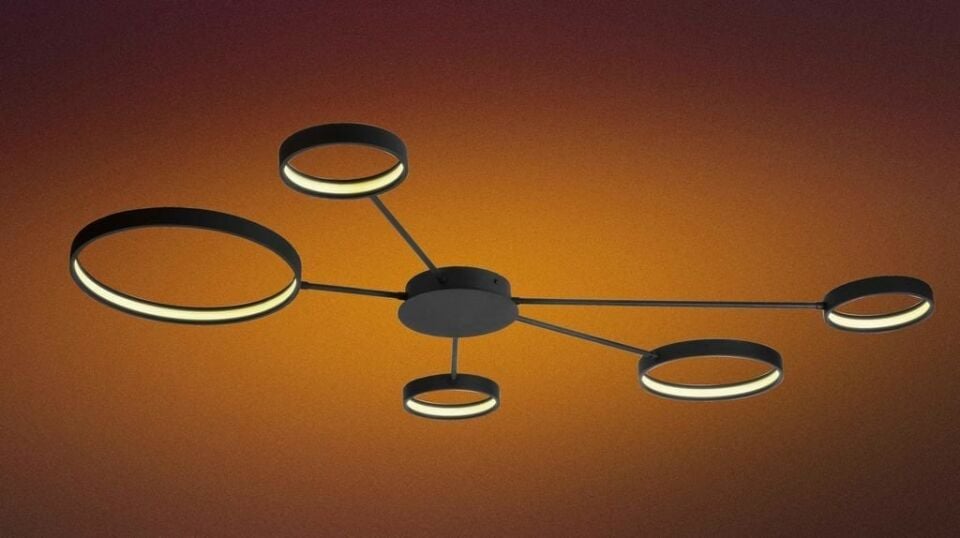 Star Trek Modern Led Avize Sarkıt Linear Aydınlatma Sarkıt Lineer Avize