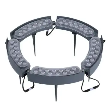 Led Halka Palmiye Ağaç ve Sütun Aydınlatma Armatürü 12W IP Su Korumalı