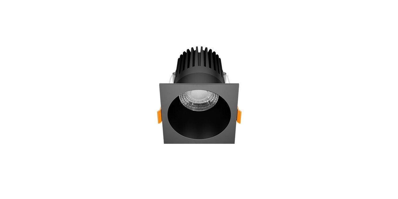 Goya 14 Watt Kare Samsung Ledli Spot Armatür GY 1731-14 4000K (Natural Işık) - Beyaz - Dimsiz