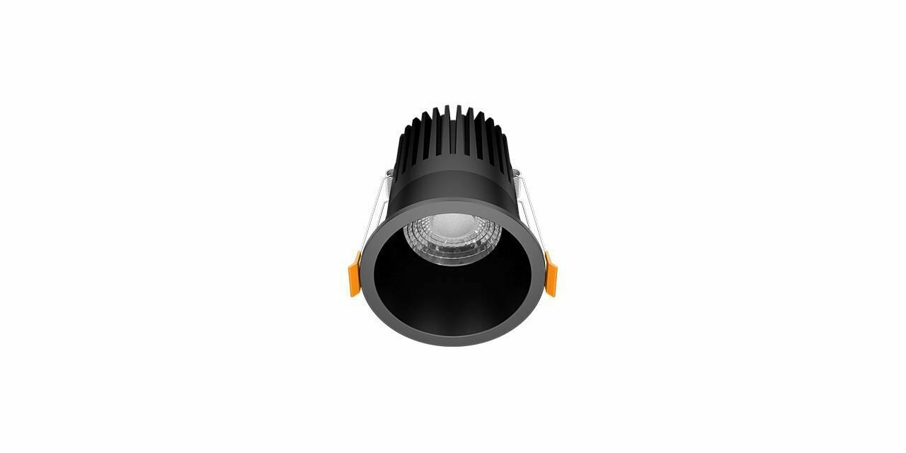 Goya 14 Watt Kare Samsung Ledli Spot Armatür GY 1731-14 3000  K (Gün Işığı) - Siyah - Dimli
