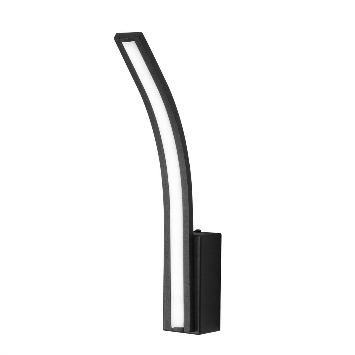 Faucent Modern Led Duvar Apliği Dekoratif Aplik Duvar Aydınlatma 4000K (Natural Işık) - Siyah