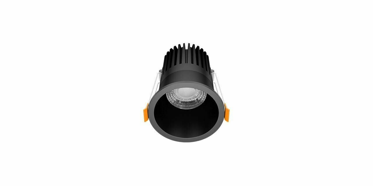 Goya 14 Watt Kare Samsung Ledli Spot Armatür GY 1731-14 4000K (Natural Işık) - Siyah - Dimsiz