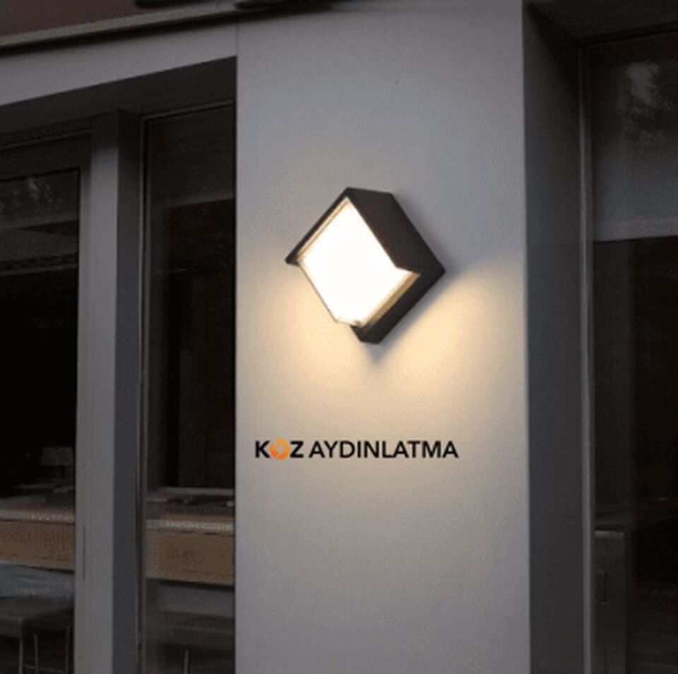 Cata 7W Reno Dekoratif Dış Mekan Led Duvar Aplik Aydınlatma CT-7078