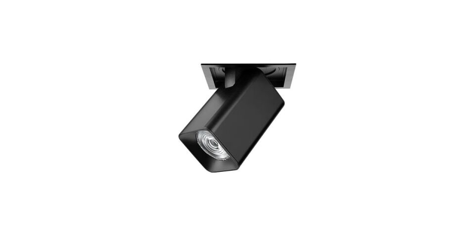 Goya 36 Watt Samsung Ledli Kare Cob Led Spot Mağaza Armatürü GY 3251-36 6500K (Beyaz Işık) - Siyah - Dimli