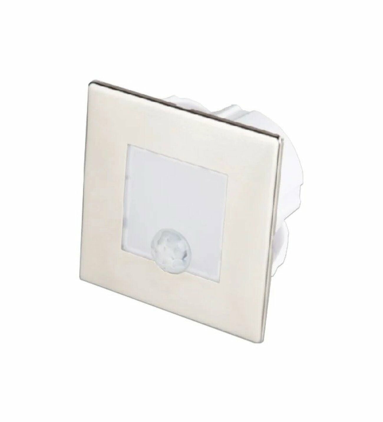 Noas 1,5W Sensörlü Koridor Aydınlatma Armatürü Satin Kasa Gün Işığı YL69-1511-B