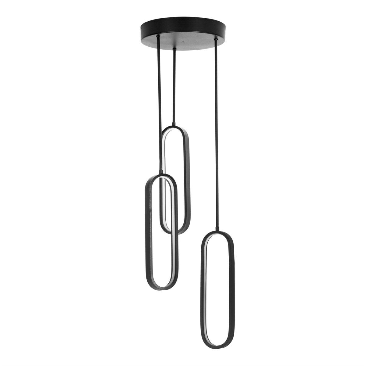 Yağmur Modern Led Avize Sarkıt Linear Aydınlatma Sarkıt Lineer Avize 6000 K (Beyaz Işık) - Beyaz