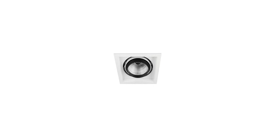Goya 30 Watt Samsung Ledli Kare Cob Led Spot Mağaza Armatürü GY 3041-30 2700K (Sarı Işık) - Siyah - Dimsiz