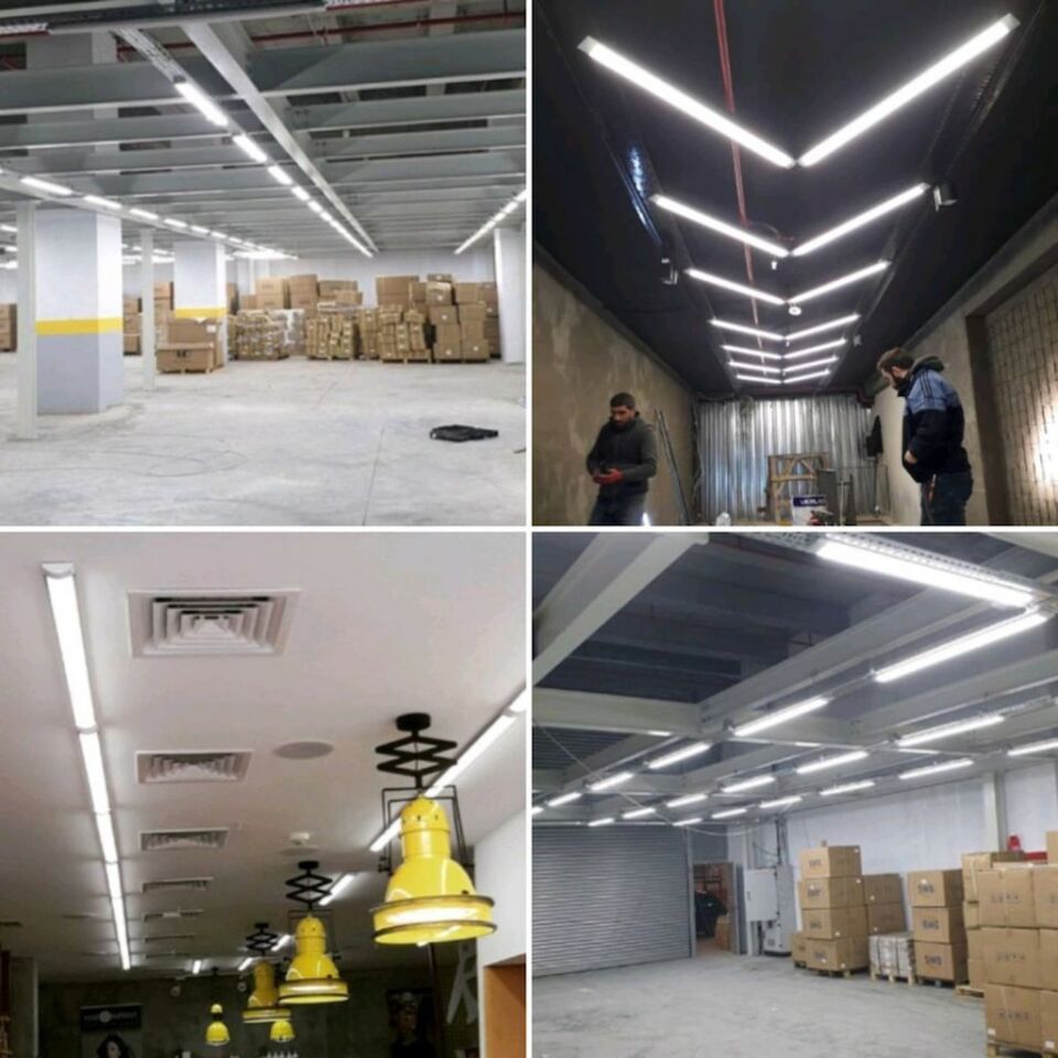 Noas 36W 120 Cm Salina Etanj Nemli Yer Led Bant Armatür 4000K YL98-3617