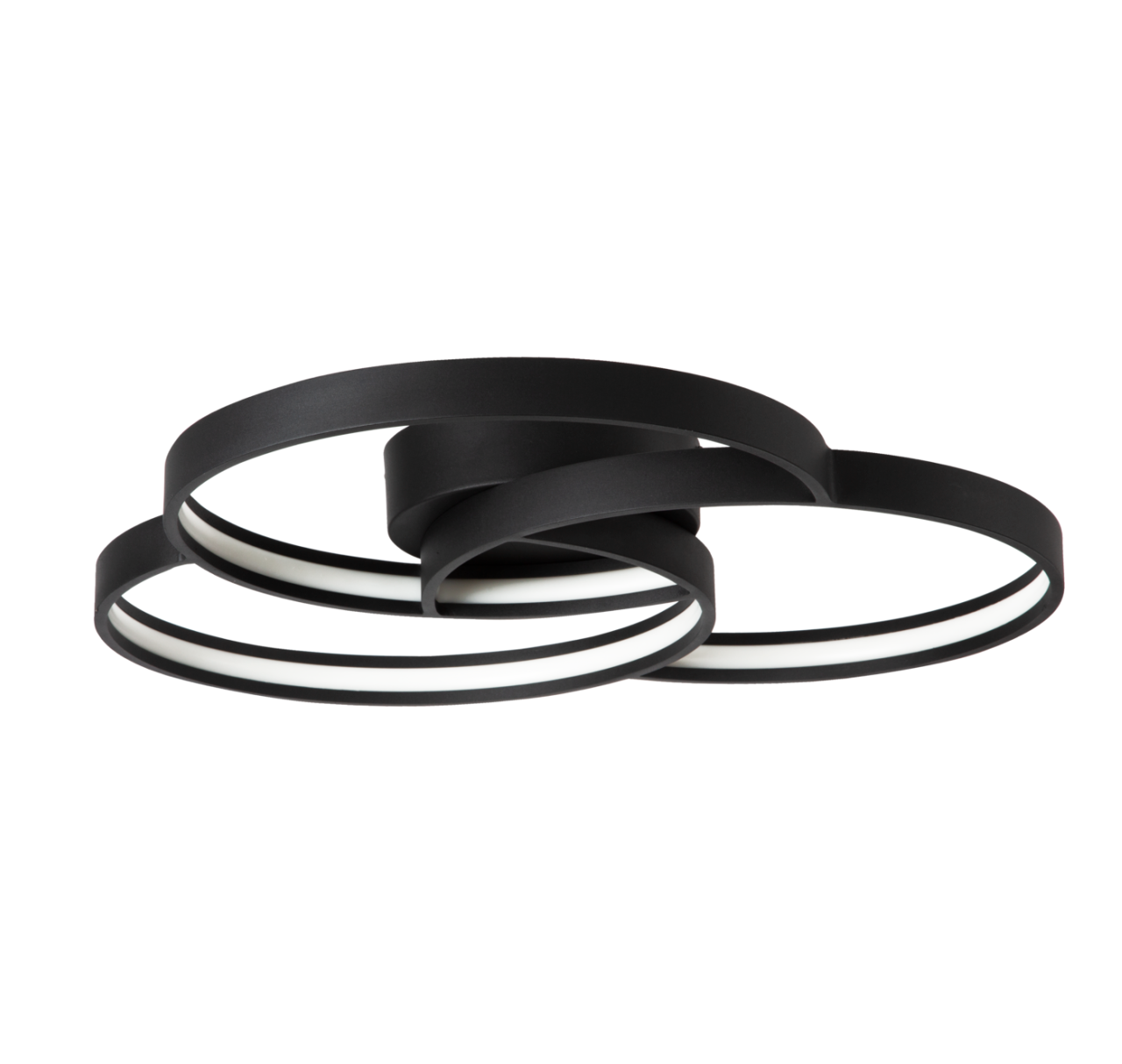 Nested Ring Modern Led Avize Sarkıt Linear Aydınlatma Sarkıt Lineer Avize 2700K (Sarı Işık) - Beyaz