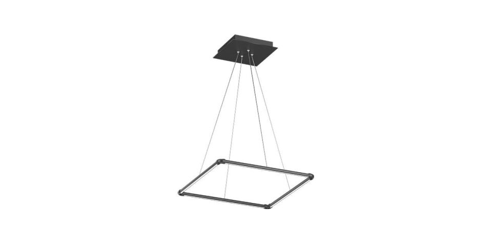 Goya 28 Watt Samsung Ledli Dekoratif Sarkıt Kare Linear Aydınlatma 49CM GY 8123-2 3000  K (Gün Işığı) - Beyaz - Dimli - Rozanssız