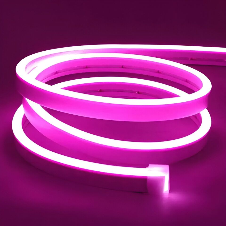 Cata 12V Neon Led Aydınlatma 50 Metre ct-4455 PEMBE