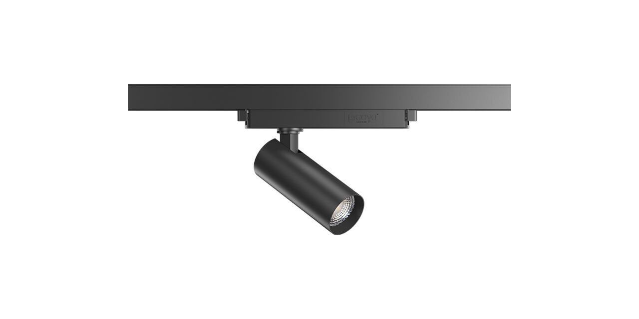 Goya 14 Watt Samsung Ledli Ray Spot Mağaza Aydınlatma Armatürü GY 3654 2700K (Sarı Işık) - Siyah - Dimli