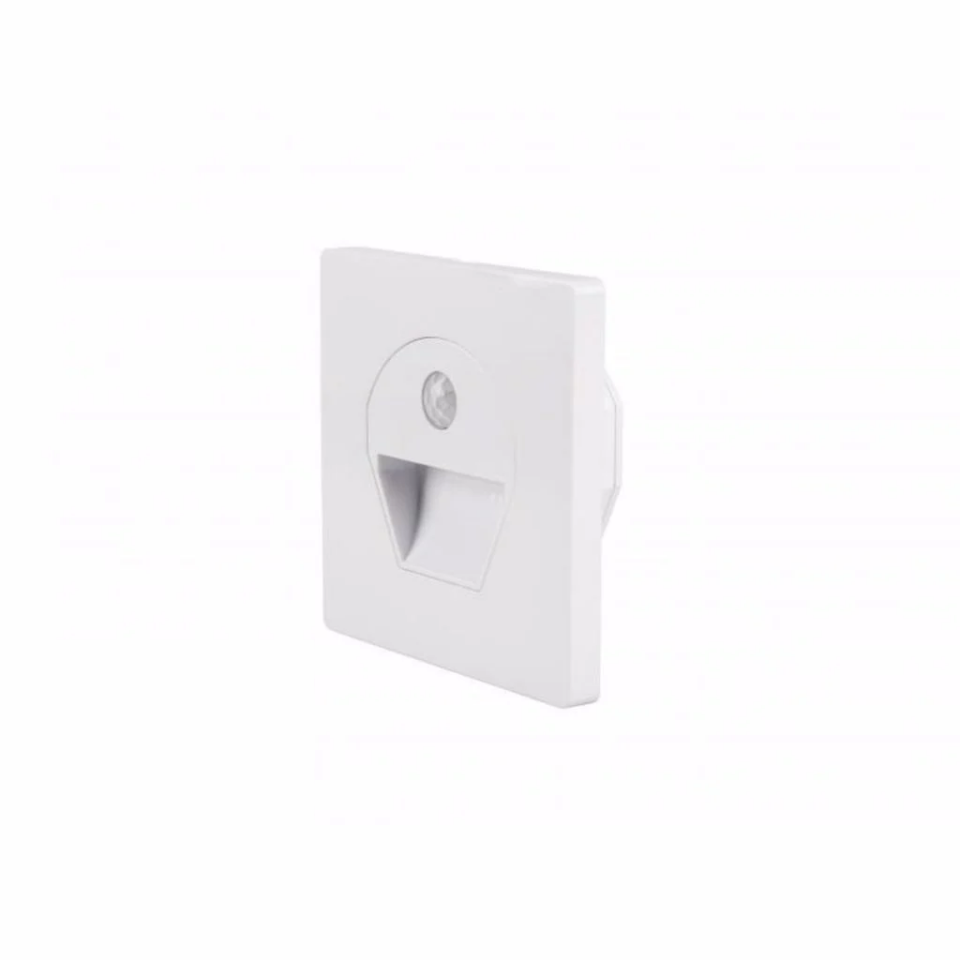 Cata 1W Sensörlü Koridor Aydınlatma Armatürü Beyaz Kasa ct-5170 3200K (Gün Işığı)