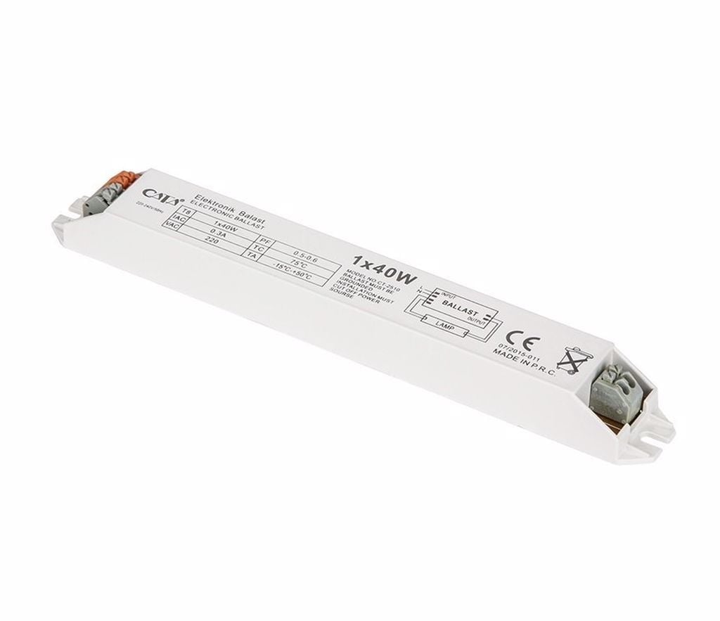 Cata 1x40W Elektronik Balast ct-2510