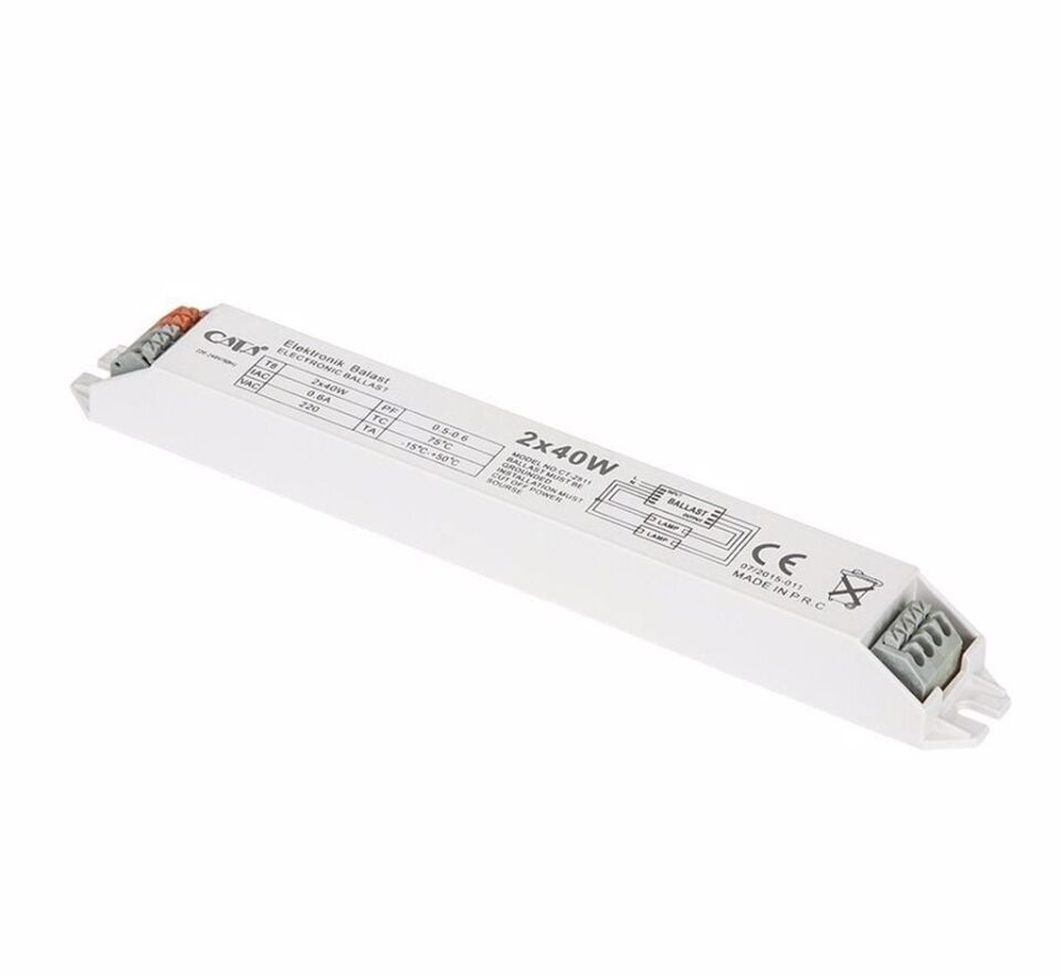 Cata 2x40W Elektronik Balast ct-2511