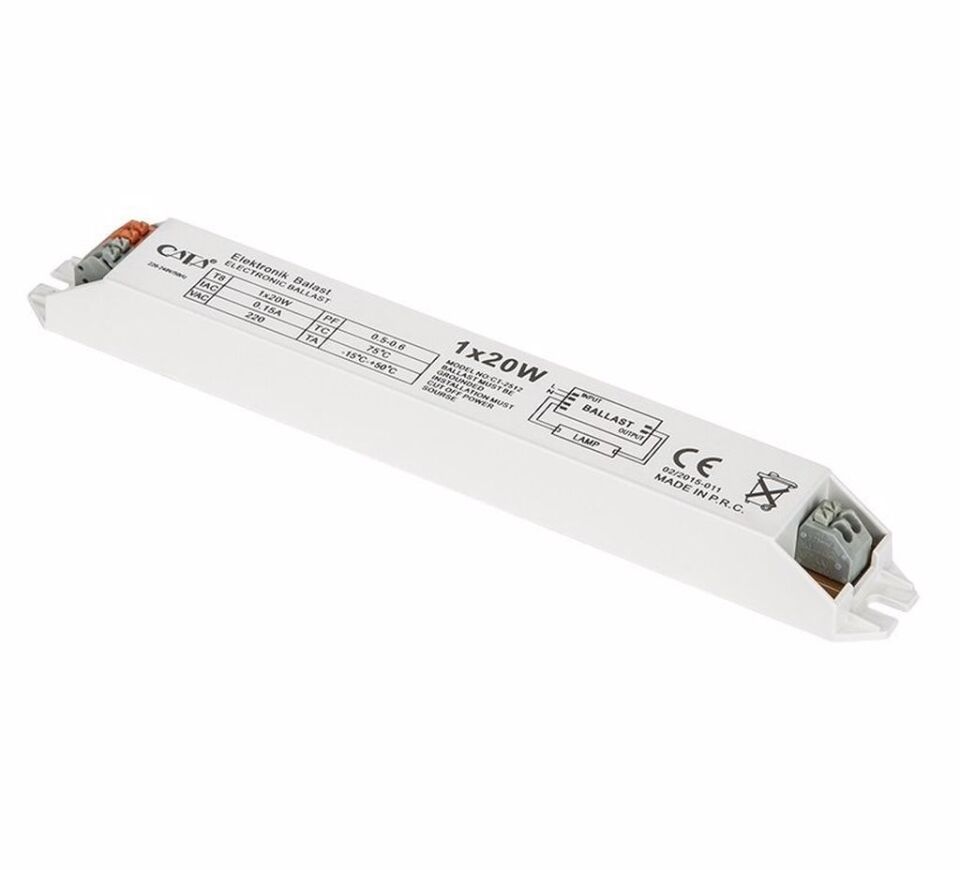 Cata 1x20W Elektronik Balast ct-2512