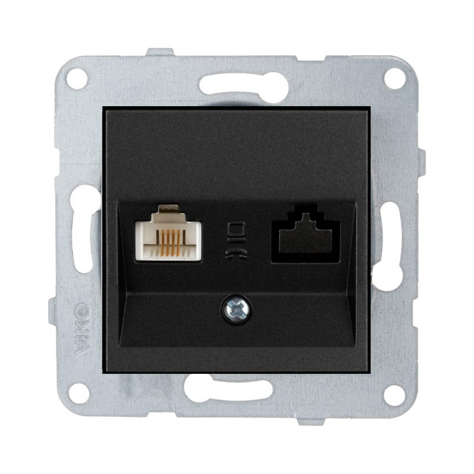 Viko Artline Novella Tekli Data Prizi (RJ45 CAT5E) (Mekanizma + Kapak 92600032