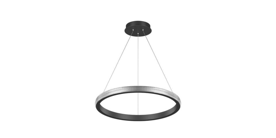 Goya 60 Watt Samsung Ledli Dekoratif Sarkıt Yuvarlak Kristal Linear Aydınlatma 60CM GY 8260-60