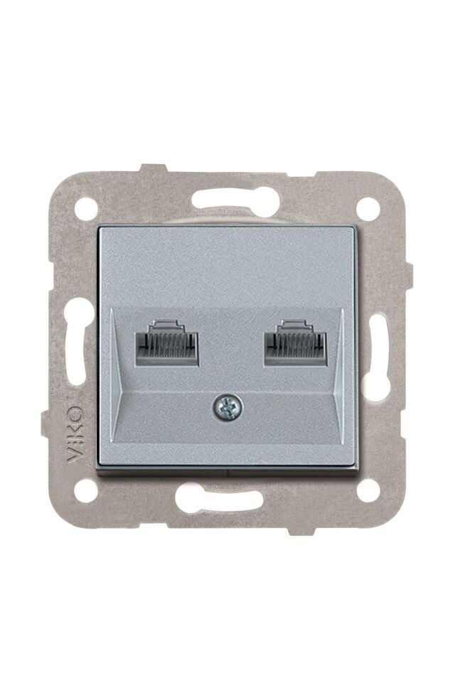Viko Artline Novella İkili Data Prizi (2 X RJ45 CAT6) Mekanizma + Kapak 92600103