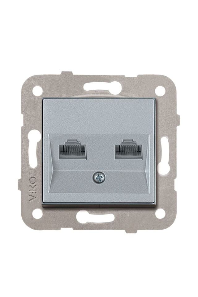 Viko Artline Novella İkili Data Prizi (2 X RJ45 CAT6) Mekanizma + Kapak 92600103