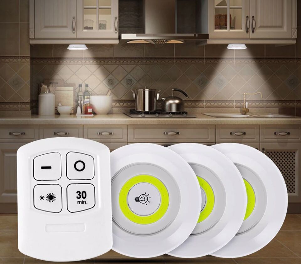 Cata Kablosuz Kumandalı Led Kabin Aydınlatma 3 Lü Set CT-5182
