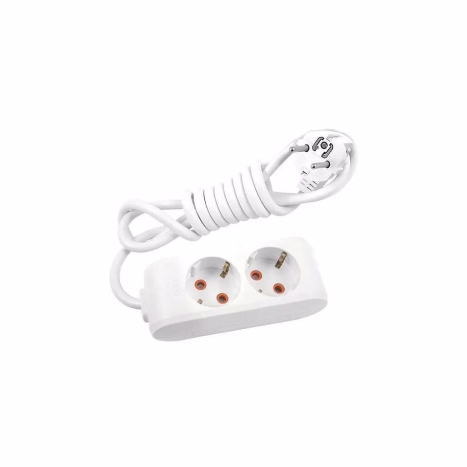 Viko Multi-led İkili 2 Mt Grup Priz Topraklı Çocuk Korumalı 90113202