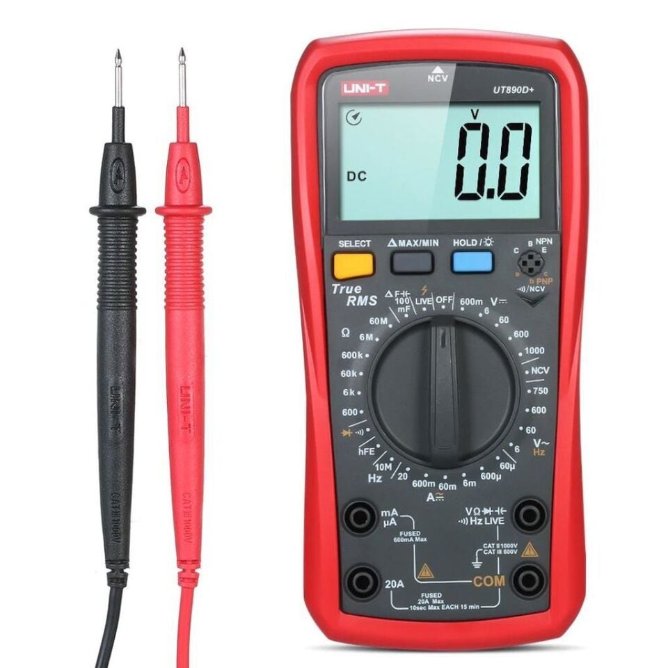 Unit Ut-890D+ True Rms Dijital Multimetre