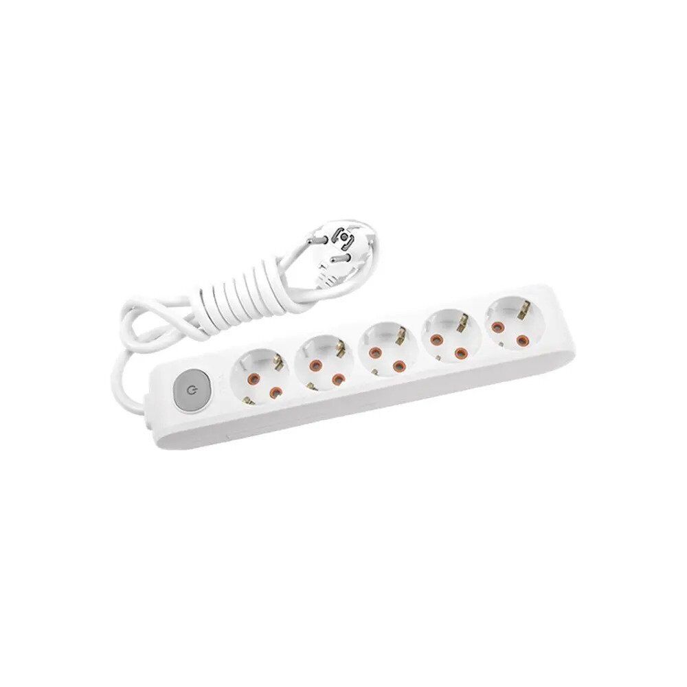 Viko Multi-led Beşli 2 Mt Anahtarlı Grup Priz Topraklı Çocuk Korumalı 90117502
