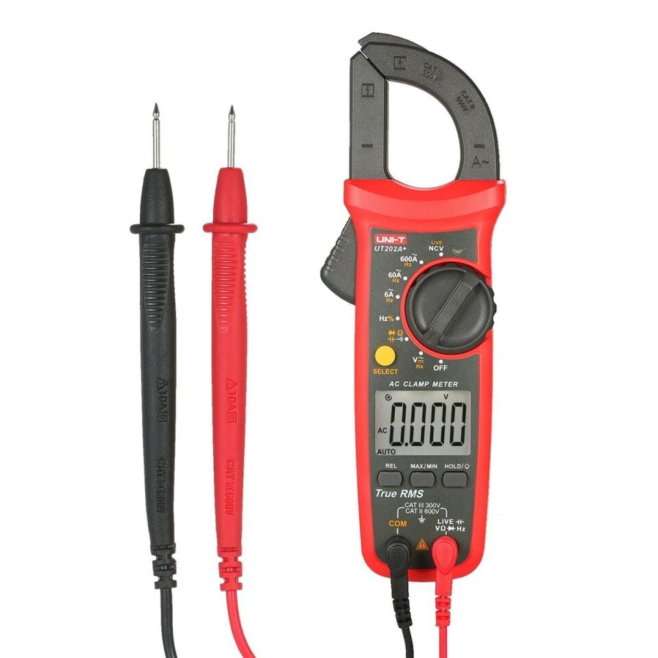 Unit Ut202A+ 600A True Rms Dijital Pensampermetre