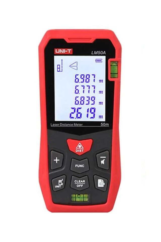 Unit Lm50A 50M Lazer Mesafe Ölçer Lazermetre