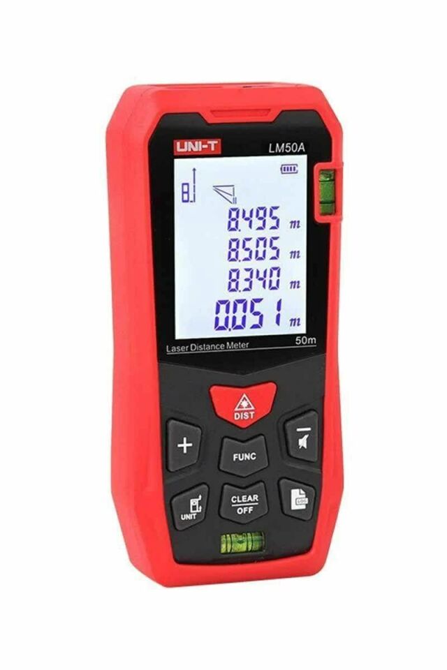 Unit Lm100A Lazer Mesafe Ölçer Lazermetre 100M