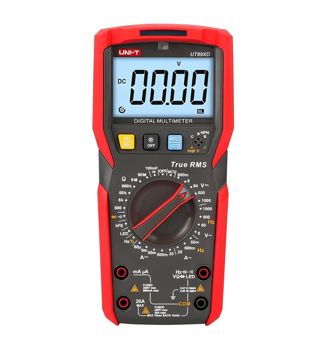 Unit Ut89XD Otomatik Arka Işıklı True RMS Dijital Multimetre