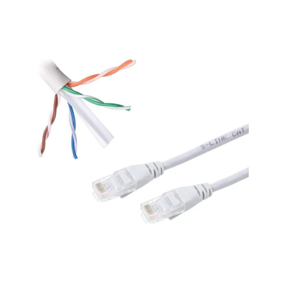Tamtel Cat6 İnternet Data Kablosu 5 Metre Hazır Jacklı CCA