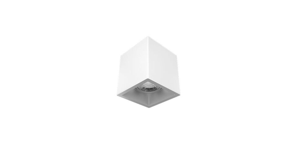 Goya 8 Watt 11x9 Kare Kasa Samsung Ledli Spot Armatür GY 1861-8 2700K (Sarı Işık) - Beyaz - Beyaz - Dimli
