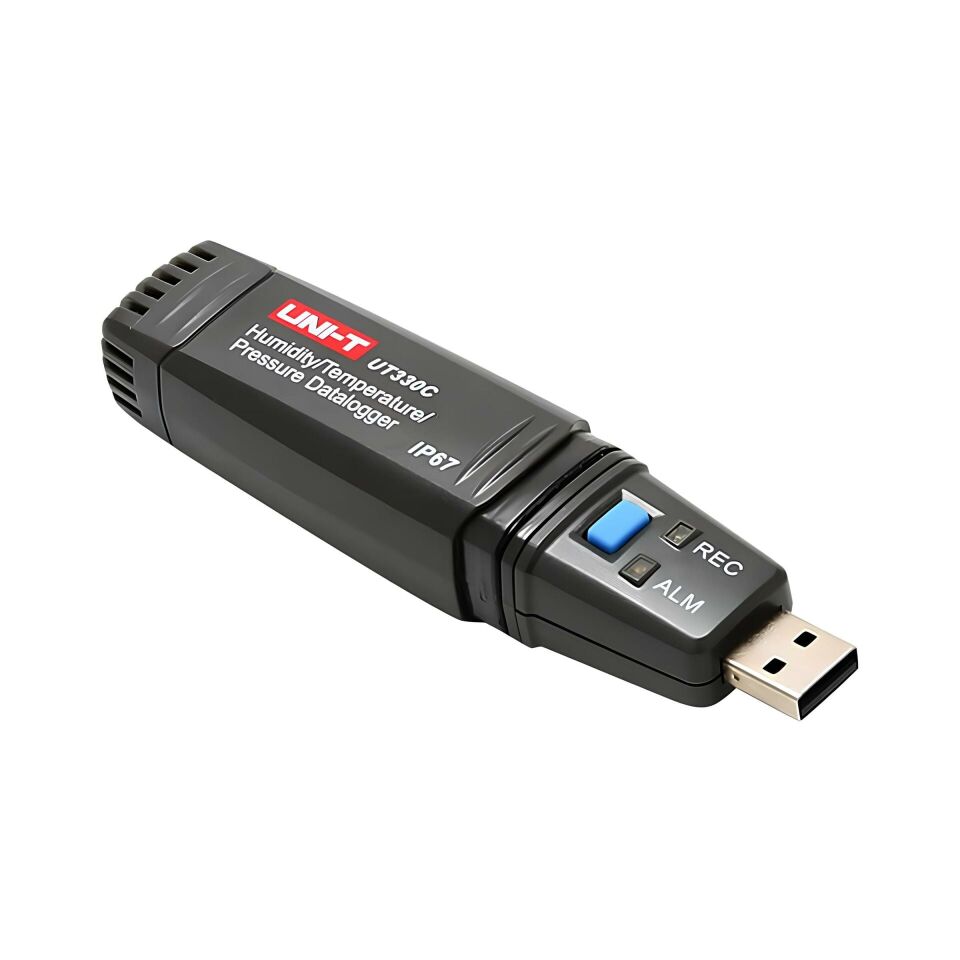 Unit Ut330C Usb Veri Kaydedici Sıcaklık Data Ölçer