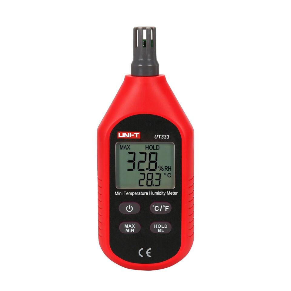 Unit Ut333 Lcd Mini Dijital Hava Sıcaklığı Ve Nem Ölçer