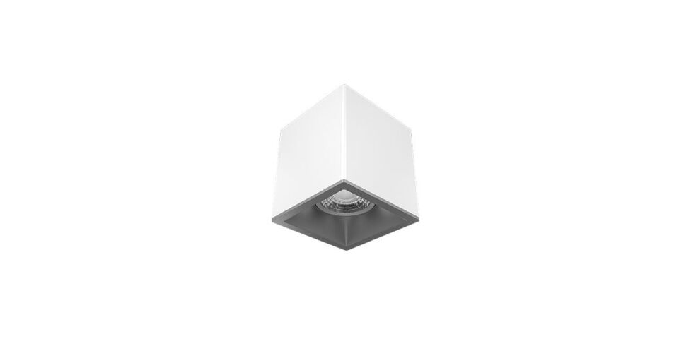 Goya 8 Watt 11x9 Kare Kasa Samsung Ledli Spot Armatür GY 1861-8 2700K (Sarı Işık) - Beyaz - Titanyum - Dimsiz