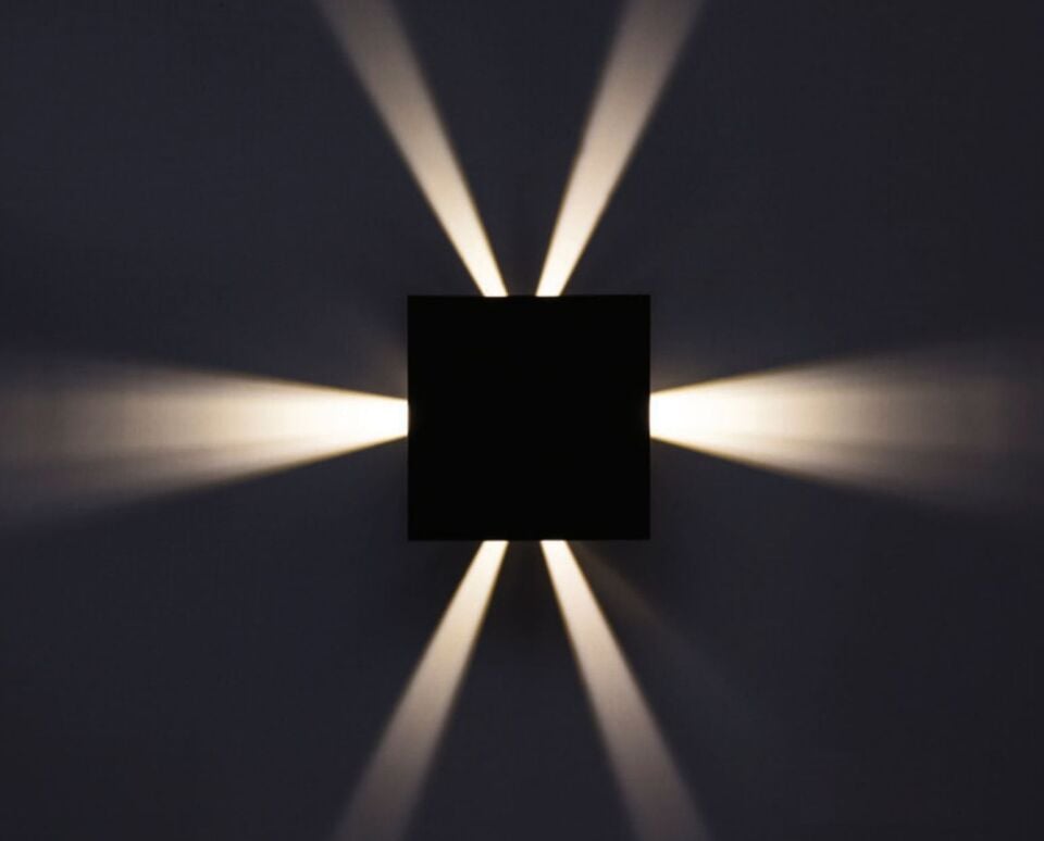 Kırzı Led Duvar Aydınlatma Aplik Armatürü Gün Işığı