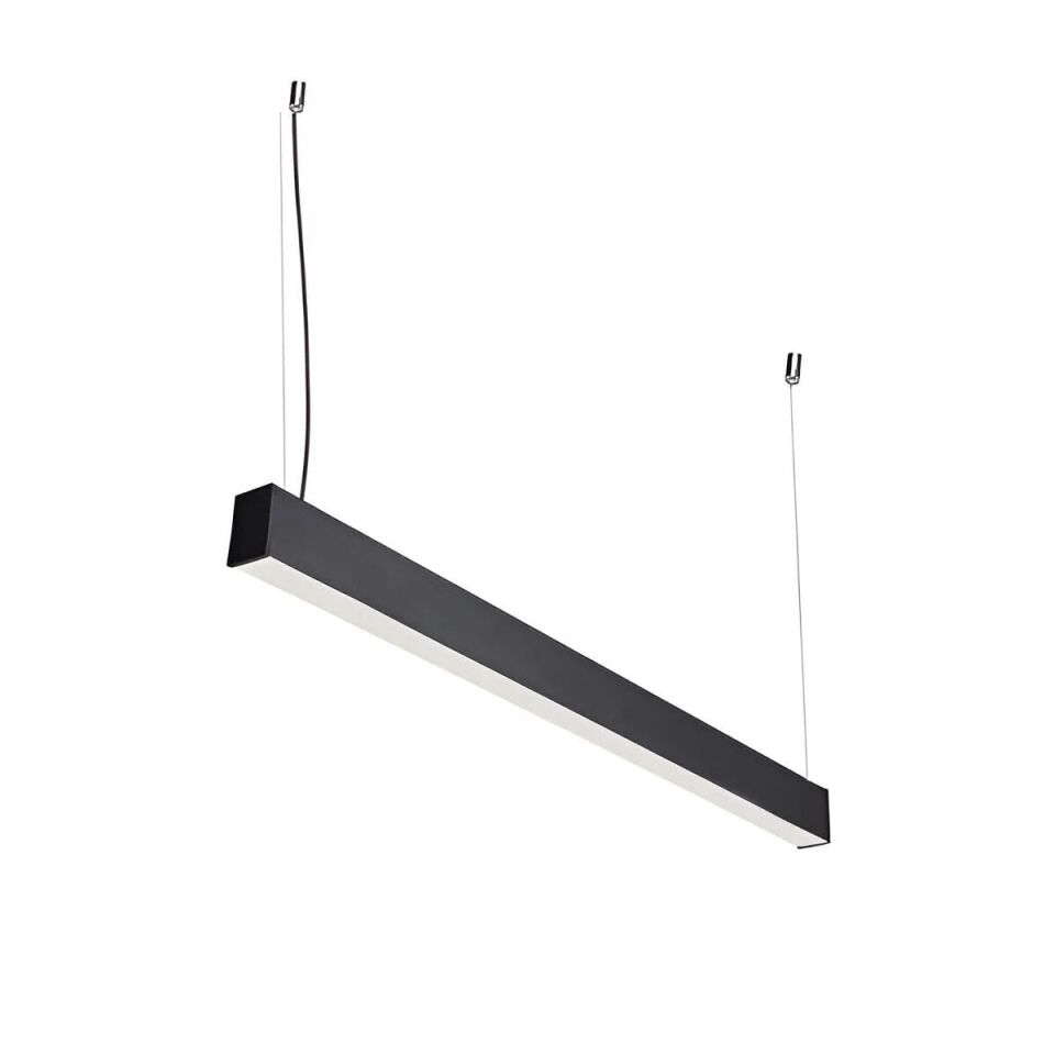Linear Aydınlatma Osram Led Sıva Üstü Led Lineer Armatür 3x4 Cm Kasa 4000K (Natural Işık) - 150CM - Beyaz - Askılı